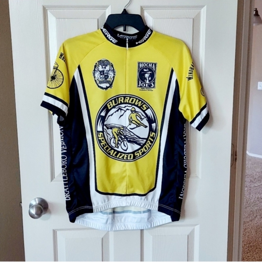 Verge Men's Professional Bicycle Jersey SZ L